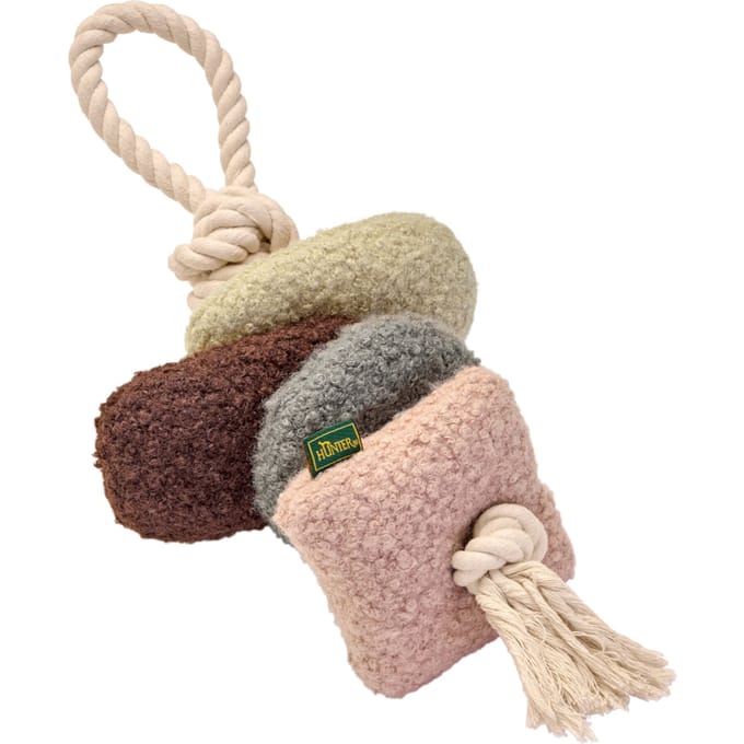 HUNTER hondenspeeltje Madrid met touw ca. 45cm