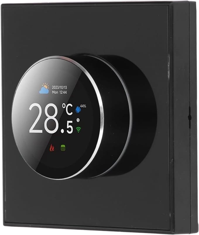 Digitale thermostaat - Slimme regelaar - Comfort regelen - Spraakbediening - 95-240V - Wit