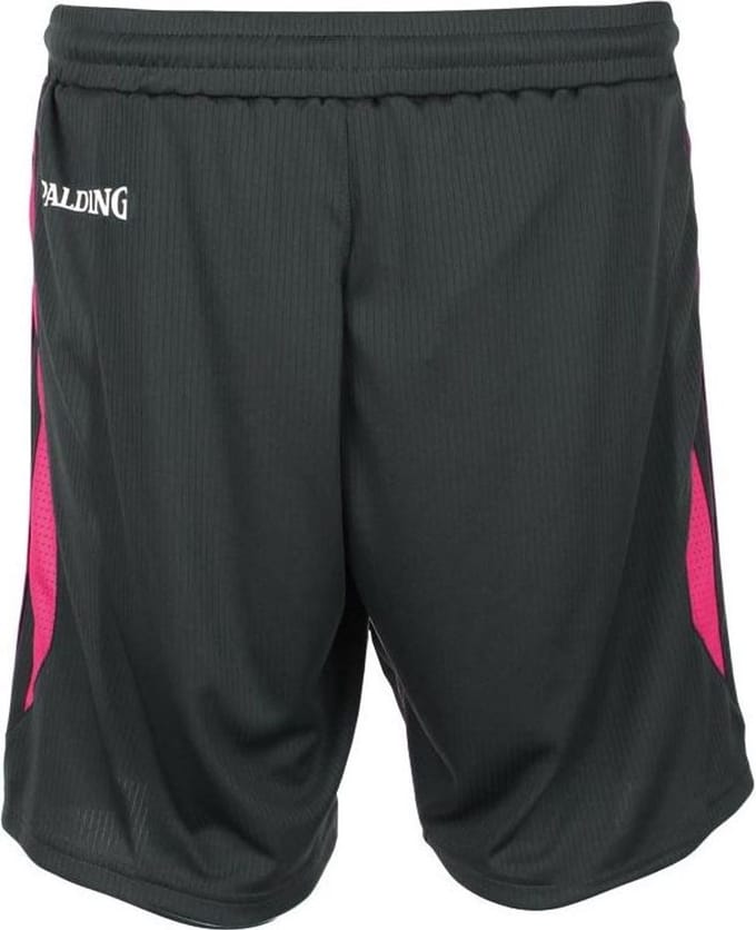 Spalding 4Her III Basketbalshort Dames - Antraciet / Roze | Maat: M