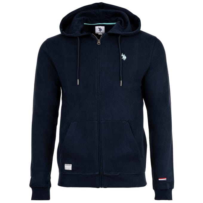 U.S. Polo Assn. Sweat vest Diagonal Fleece Carbon Finish Sweatjacke Set van 1
