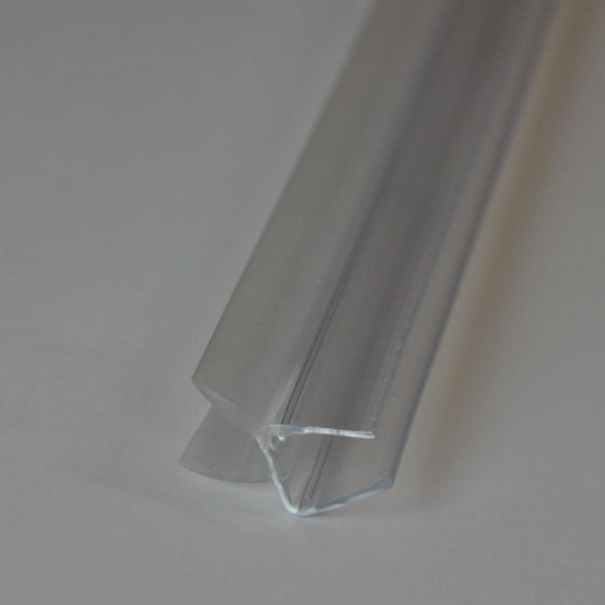 Xellanz Rubberen waterkering 200 x 0,8 cm transparant