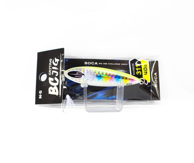 NS Black Hole Metal Jig Boca 40 grammes 311 Arc-en-ciel (7186)