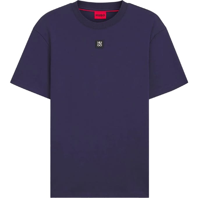 Hugo Heren Dalile Stacked T-shirt (Marine)