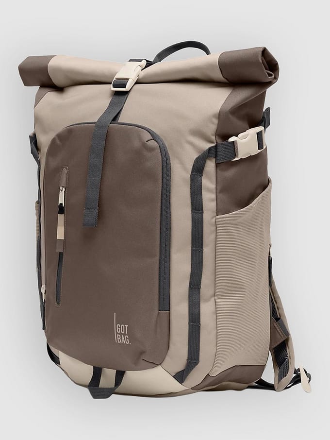 Got Bag Rolltop Adventure Monochrome Rugzak Beige