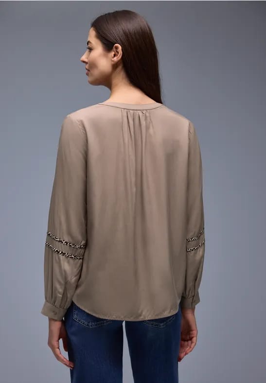 Tuniek met tapedetails