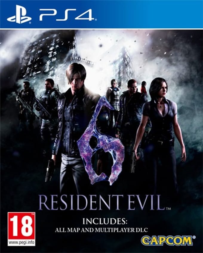 Capcom Resident Evil 6 HD Standaard Duits, Engels, Spaans, Frans, Italiaans PlayStation 4