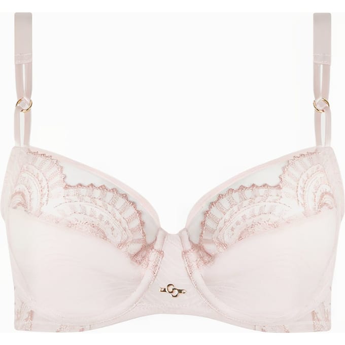 Chantelle Co Bra Underw. Very Covering Taffeta Pink Größe: E70 | BHs Outlet | Damen | Rosa