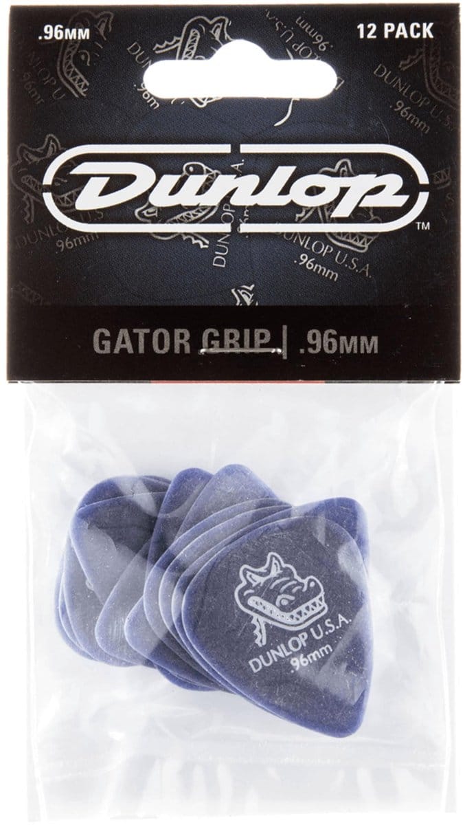 Dunlop 417P96 Gator Grip Plectrum 0.96mm 12-Pack - Plectra, zakje met 12 stuks