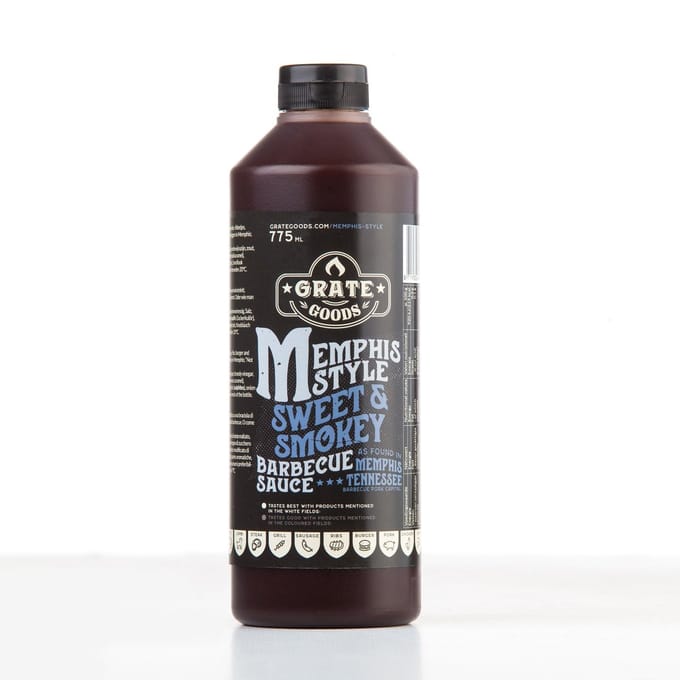Grate Goods Memphis Sweet & Smokey Barbecue Sauce - 775 ML