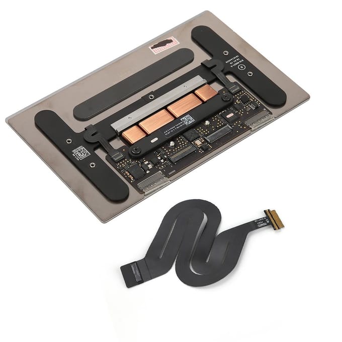 Voor Macbook Retina Model A1534 12inch Midden 2015 Trackpad Touchpad met Flexkabel Grijs