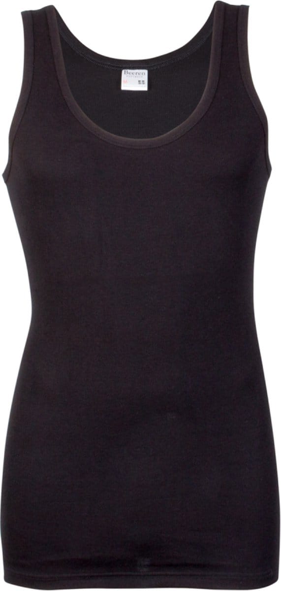 Beeren Heren Singlet M3000 Katoen Zwart M