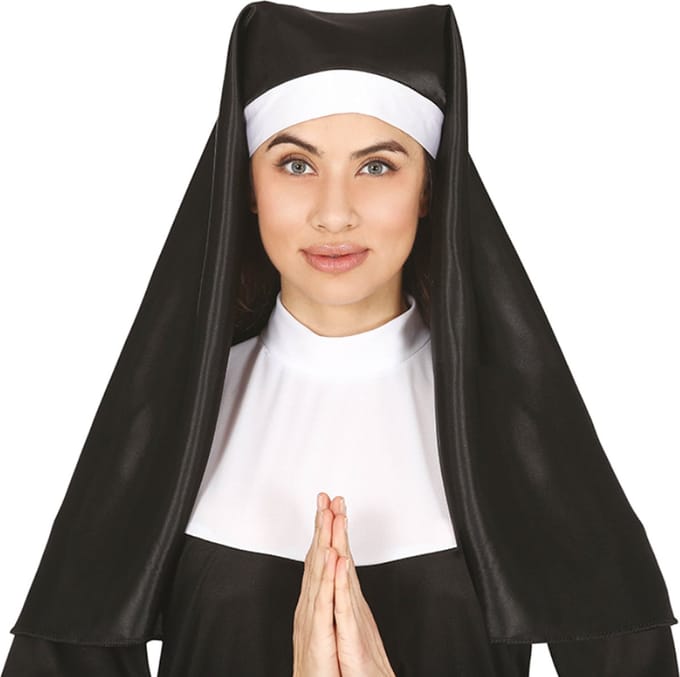 Kornet Tenue Nonne Coiffe Bonnets Voile Habit