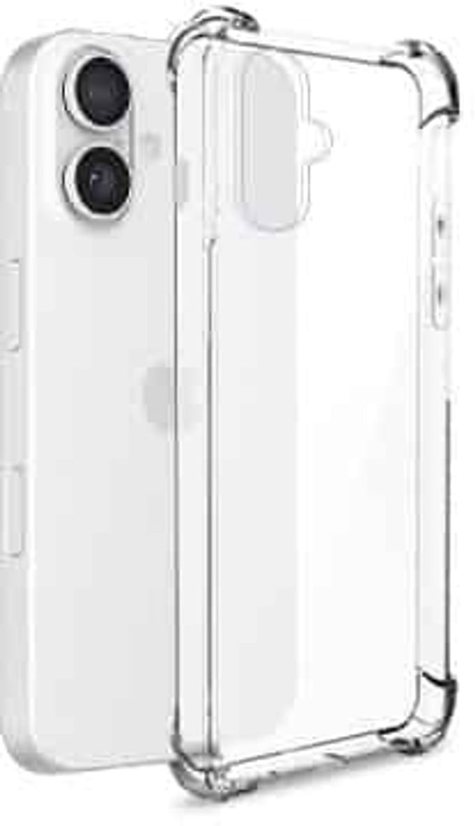 Zanaé - Backcover - iPhone 17 - Anti Shock - Transparant