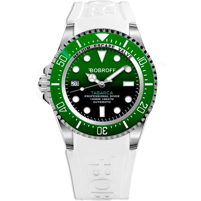 Horloge BOBROFF BF0002ibvBF. Automatisch, Kleur groen. Man. black