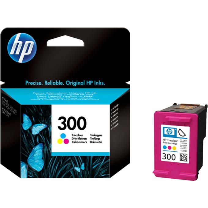 HP Inktcartridge 300 (CC643EE) 3-kleuren