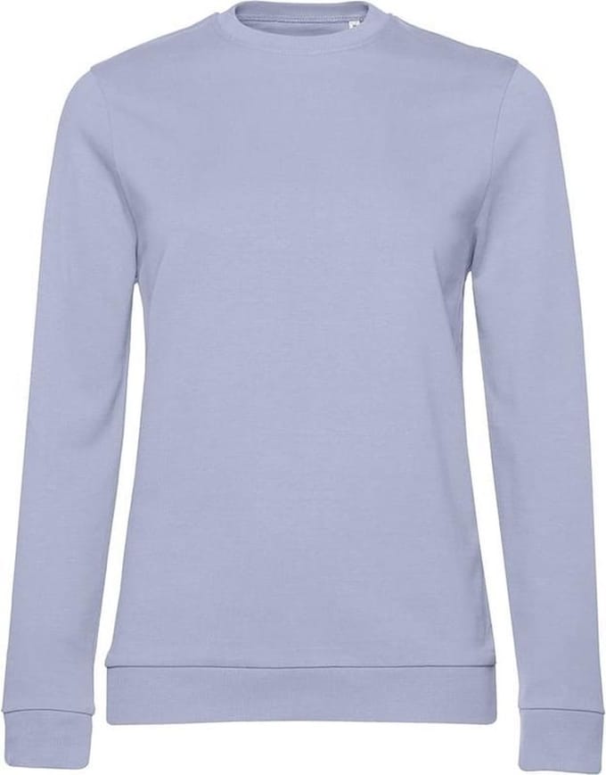 B&C Dames/dames Set-in Sweatshirt (Lavendel Paars)