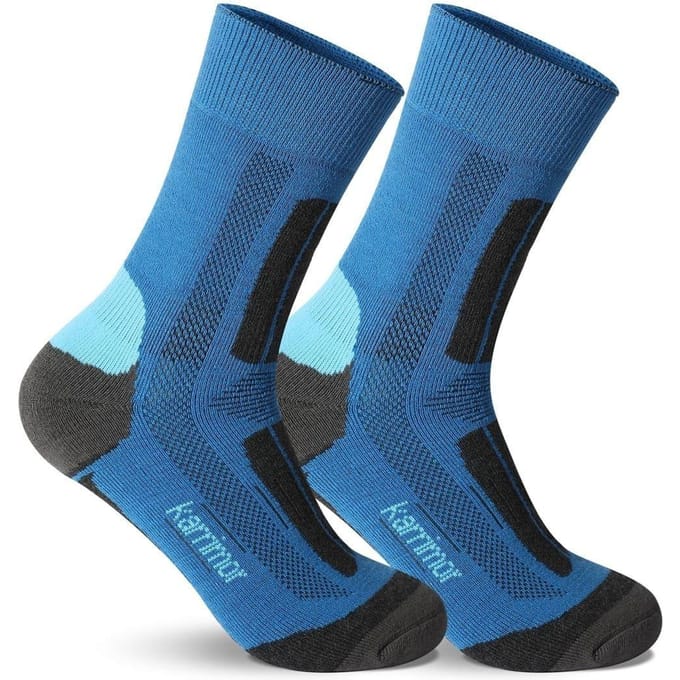 Karrimor Dames Wandelsokken (Set van 2) (Blauw)
