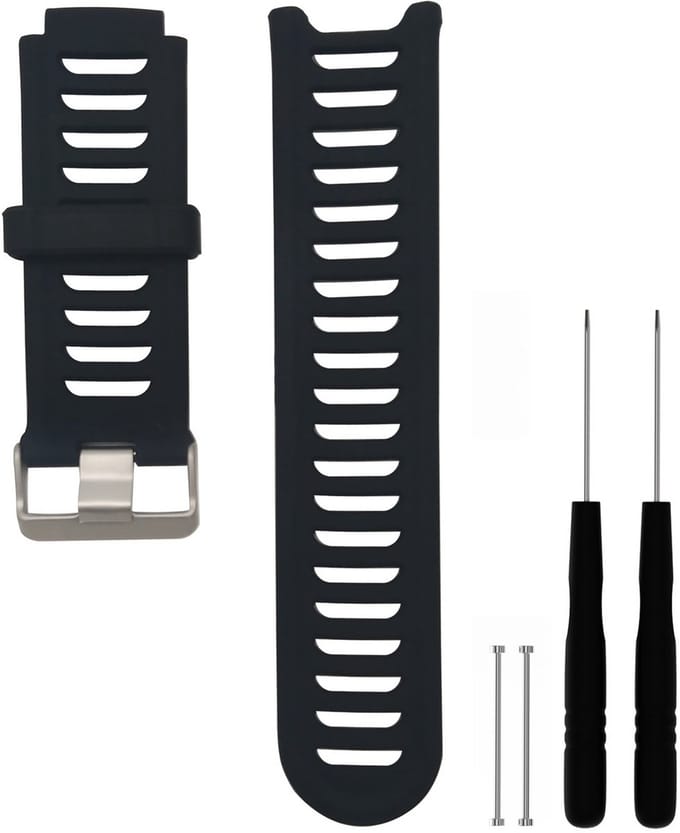 Horlogeband siliconen Geschik voor Garmin Forerunner 910XT
