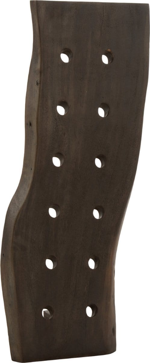 Wijnrek Muur Hout 12 flessen - 90 cm