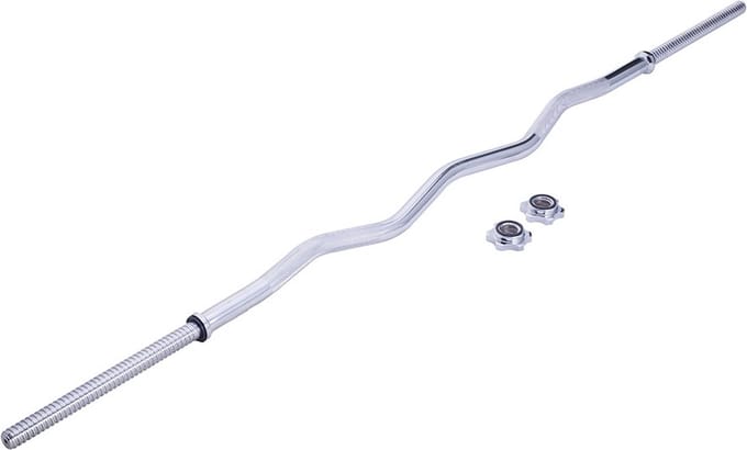 ForzaFit Curl Bar 7kg - Halterstang 150 cm met 2 Sluitingen