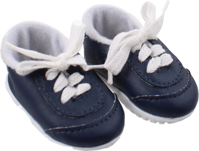 Käthe Kruse Poppenschoenen Met Veters Voor Pop 39/41 Cm Blauw