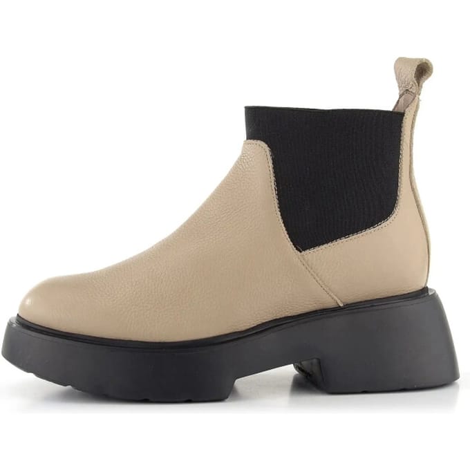 Wonders C-6712 - dames laars - Taupe - maat 35 (EU) 2 (UK)