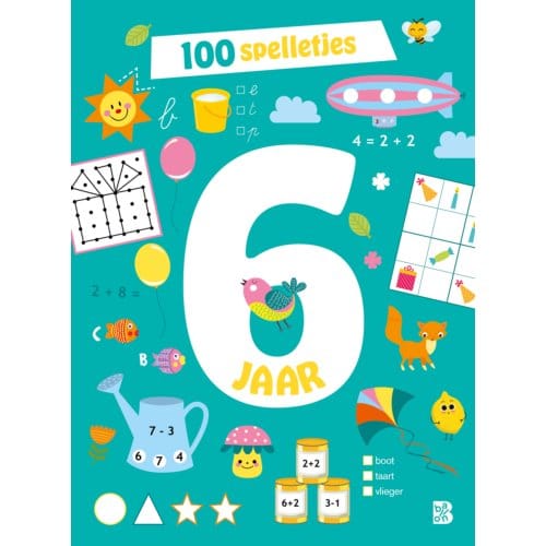 100 Spelletjes Voor 6-Jarigen - 100 Spelletjes