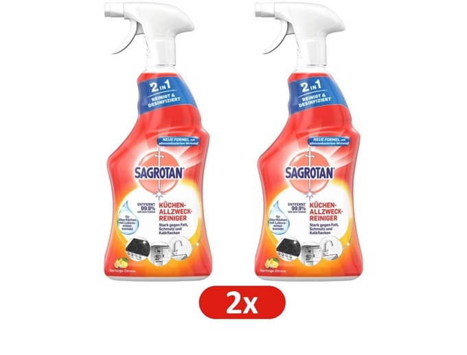Sagrotan Keukenreiniger, 2X750 ml