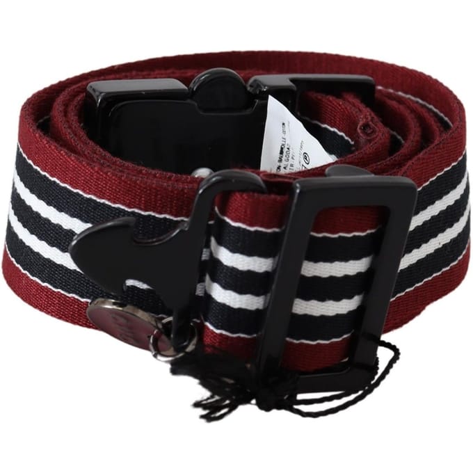 Costume National Riem Gestreept Ontwerp