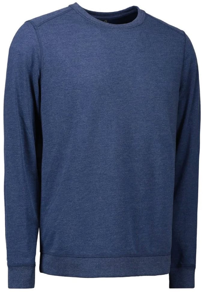 ID 0615 Core O-Neck Sweat Blue Melange - maat M