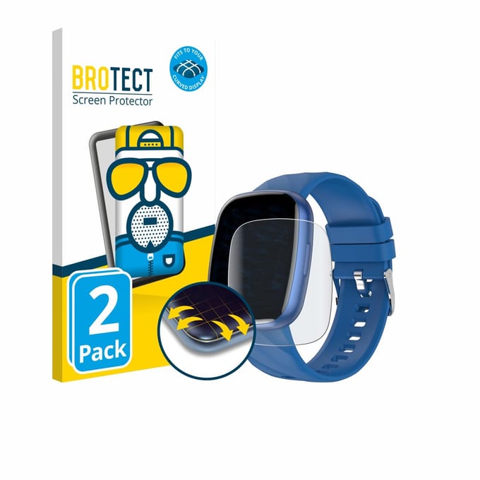 BROTECT - Screenprotector voor CATGIFF S60K - Folie Beschermfolie matte volledig dekking 2 Stuks