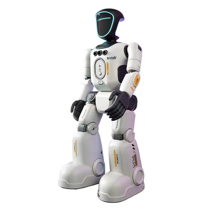 Gebaarherkenning RC Robot Programmeerfunctie Dansfunctie Intelligente Robot 2.4G Afstandsbediening Opnamefunctie wit