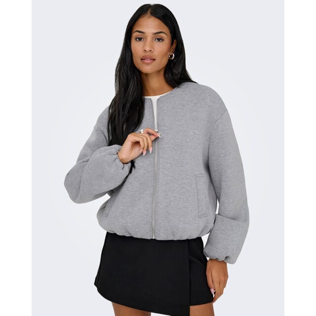 Regular Fit sweatjack met viscose-aandeel model 'ELLIE'
