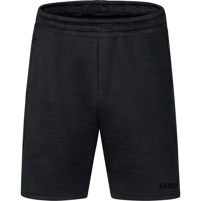 Jako Challenge Short Kinderen - Zwart Gemeleerd | Maat: 128