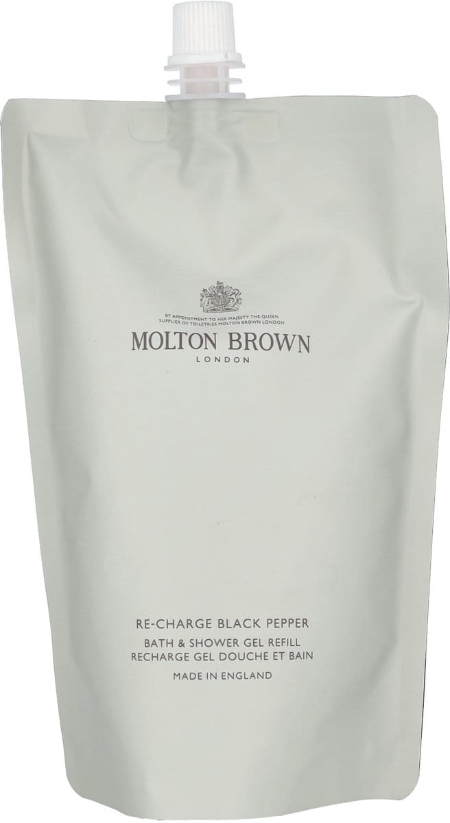 Molton Brown Bath & Body Gel Re-Charge Black Pepper Bodywash Refill 400ml