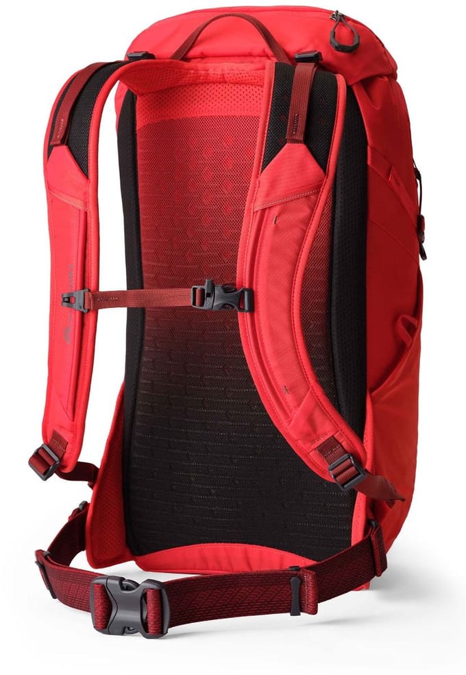 GREGORY vrije tijd rugzak rugzak Kiro 28 RC Backpack Lava Red rood