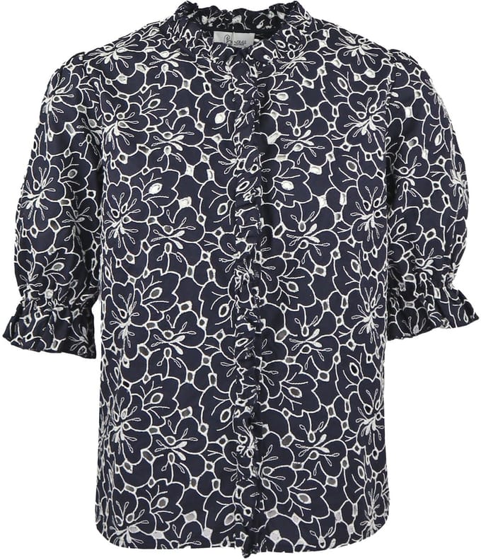 Princess goes Hollywood - opengewerkte blouse - maat 36