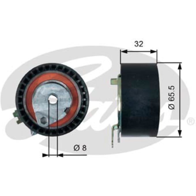 Spanpoelie, PowerGrip distributieriem GATES T43236