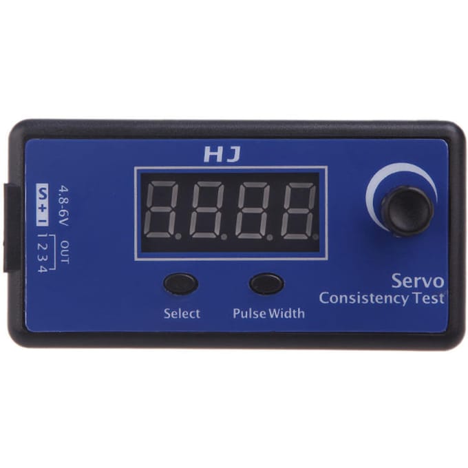 HJ 1-4S Digitale Servotester / ESC Consistentietester voor RC Helikopter Vliegtuig Auto(Servo Tester, ESC Consistentietester, RC Helikopter Tester Tool)