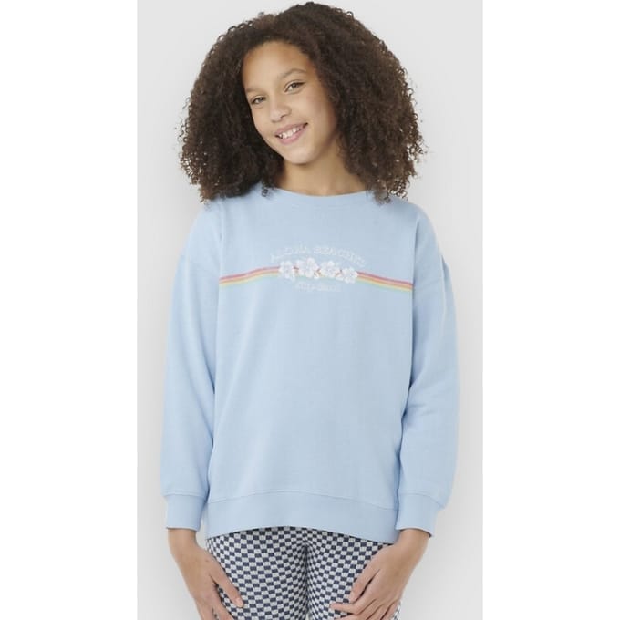 Rip Curl Keepsakes Relaxed Crew Kids Sweater blauw