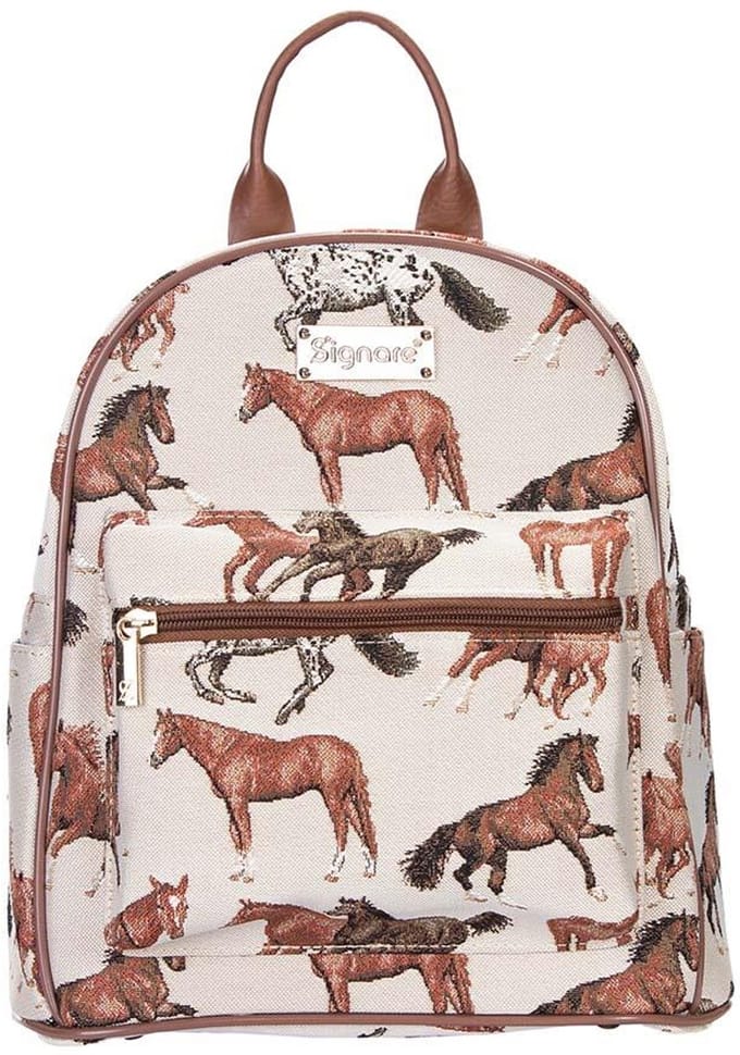 Daypack - Rugtas – Running Horse – Paard - Paarden – Gobelinstof