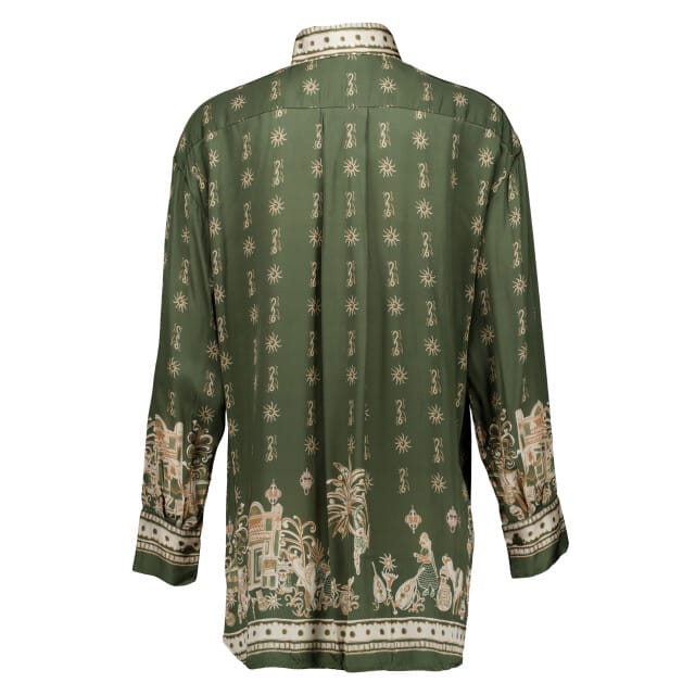 Amelie Copenhagen - Blouses Groen 8859rvs