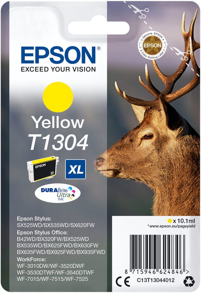 Epson T1304XL - Inktcartrdige /  Geel