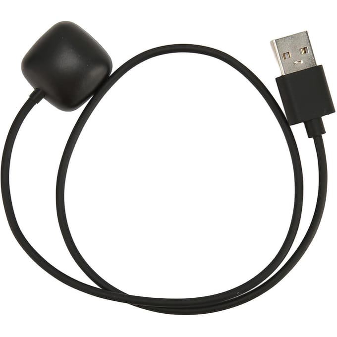 Magnetische Oplader Vervanging USB Oplaadkabel Voor Fitbit Versa4 Versa3 Sense Sense2 Smartwatch black
