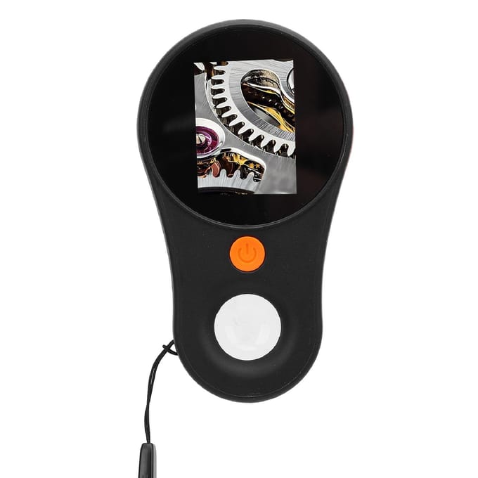 Microscope numérique 2MP, grossissement 500x, écran couleur 2 pouces, mise au point fixe, portable