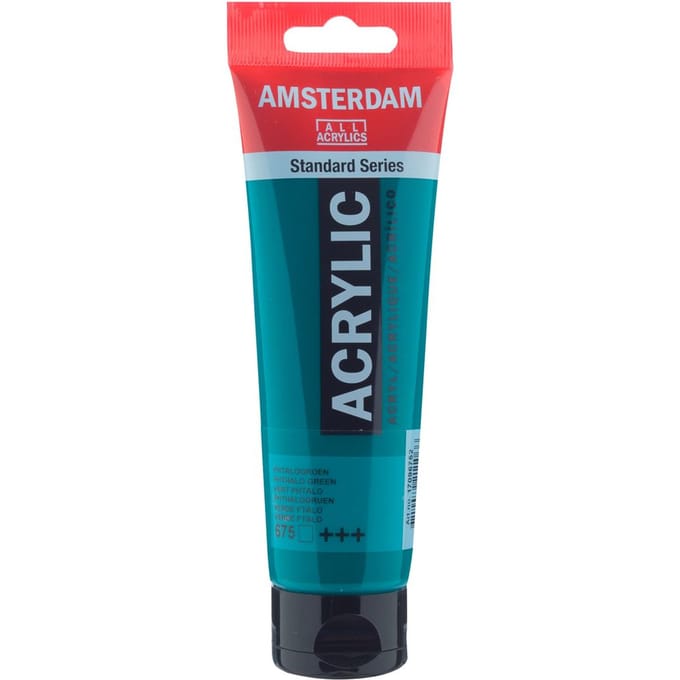 Amsterdam Standard Series Acrylverf Tube 120 ml Phtalogroen 675