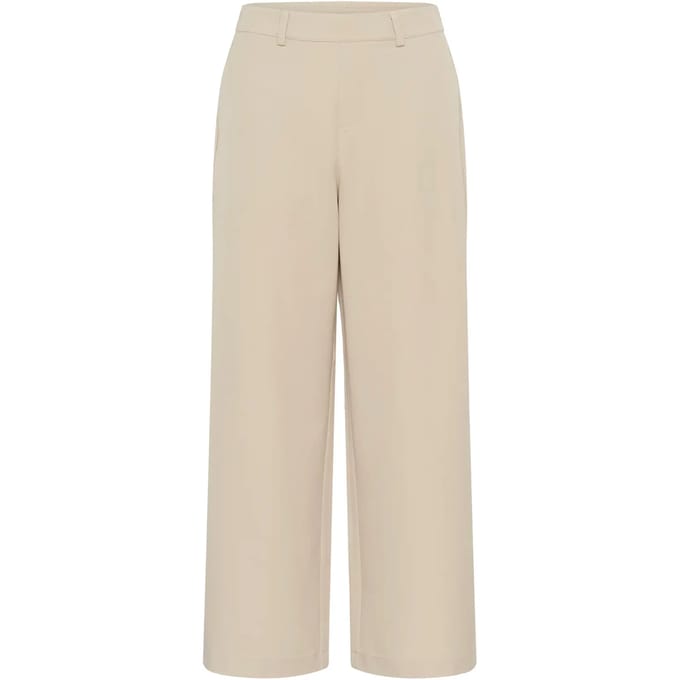 Kaffe KAvalley Pants Dames Broek - Feather Gray