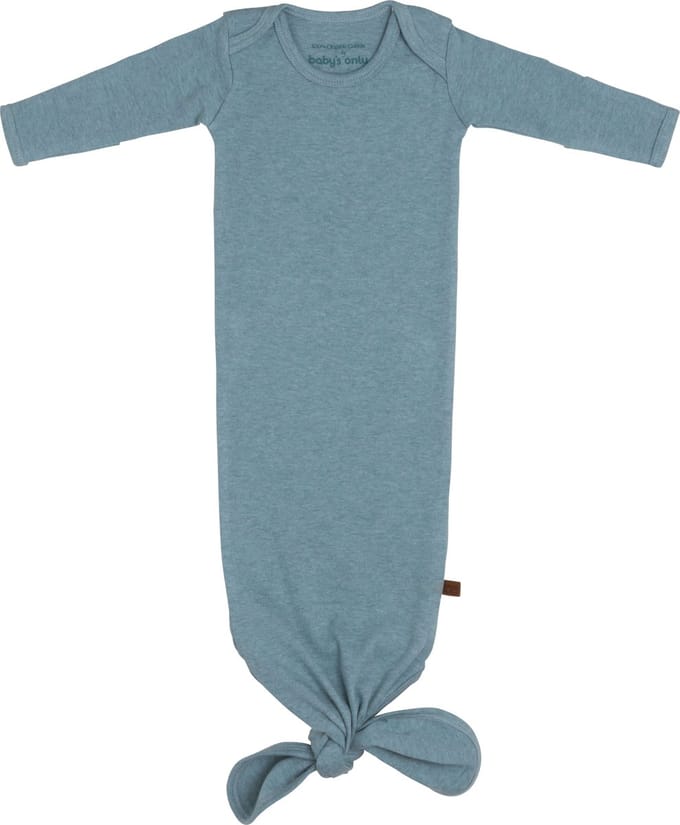 Baby's Only Knooppakje Melange - Stonegreen - 50/56 - 100% ecologisch katoen - GOTS