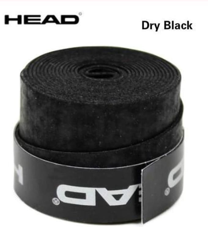 HEAD Overgrip | Antislip | Dry | Tennis grip | Padel grip | Zwart