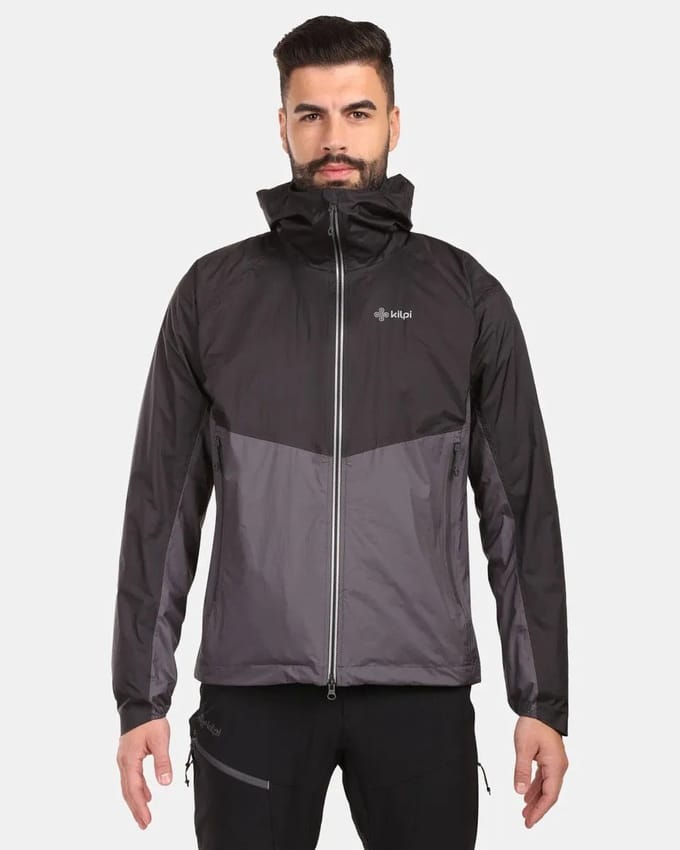 Kilpi Hurricane, regenjas, heren, zwart